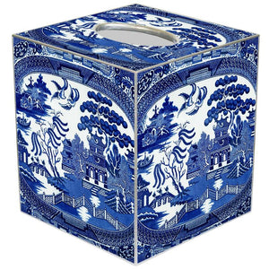 Marye Kelley - Decoupage Wastebaskets and Tissue Box Cover – Heirloom Home  Fine Linens